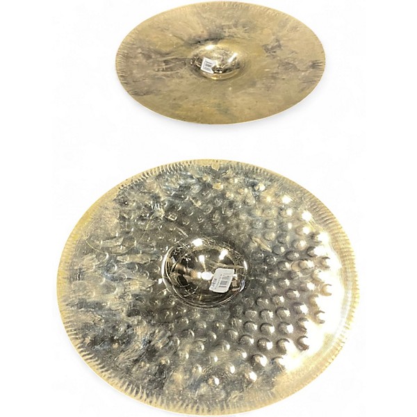 Used Zildjian 15in Z Custom Hi Hat Pair Cymbal