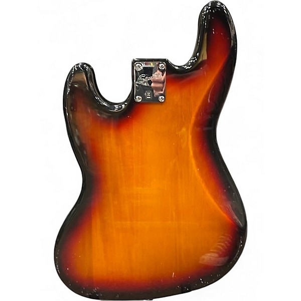 Used 2011 Squier Vintage Modified Fretless Jazz Bass 3 Tone Sunburst Electric Bass Guitar