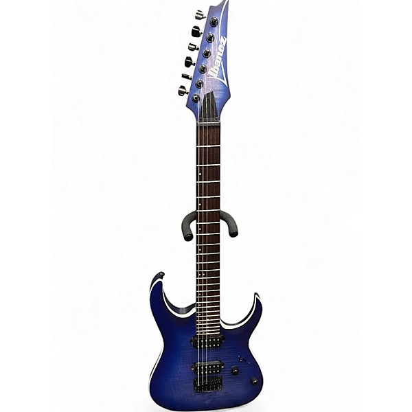 Used Ibanez RGA42FM Blue Burst Solid Body Electric Guitar