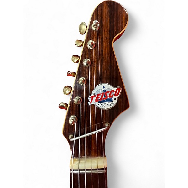 Vintage 1962 Teisco ET-440 SPECTRUM Sunburst Solid Body Electric Guitar