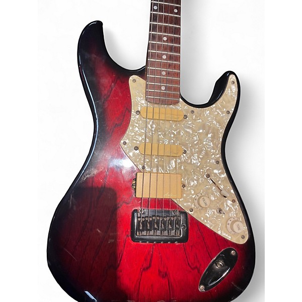 Used Aria PRO II FULLERTON Trans Red Solid Body Electric Guitar