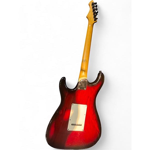 Used Aria PRO II FULLERTON Trans Red Solid Body Electric Guitar