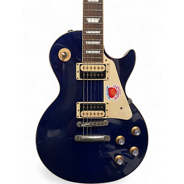 Used 2020 Gibson Les Paul Classic Manhattan Midnight Solid Body Electric Guitar