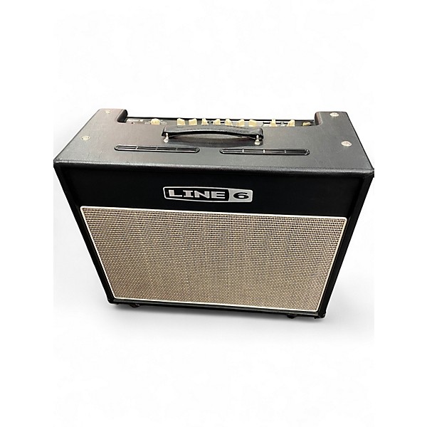 Used Line 6 FLEXTONE iii XL WITH FBV SHORTBOARD Guitar Combo Amp