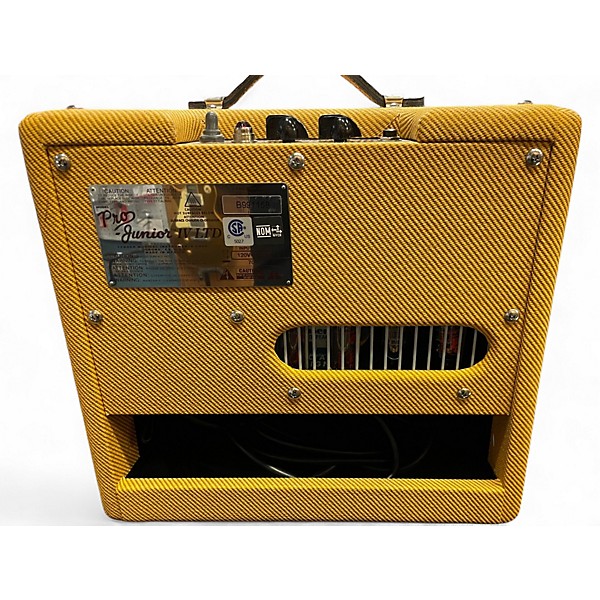 Used Fender Pro Jr IV 15W 1x10 Tweed Tube Guitar Combo Amp