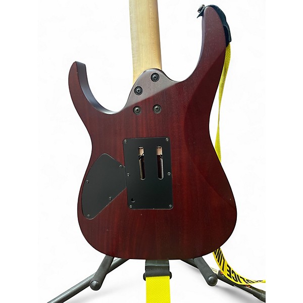 Used Ibanez Rg420FB Brown Sunburst Solid Body Electric Guitar