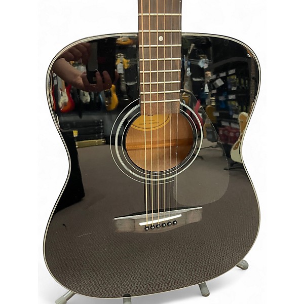 Used Yamaha FG335 Black Acoustic Guitar