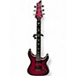 Used Schecter Guitar Research Omen Extreme 6 Trans Purple Solid Body Electric Guitar thumbnail