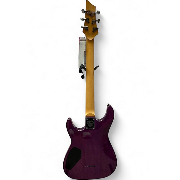 Used Schecter Guitar Research Omen Extreme 6 Trans Purple Solid Body Electric Guitar