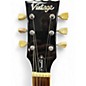 Used Vintage V100AFD Paradise Amber Solid Body Electric Guitar