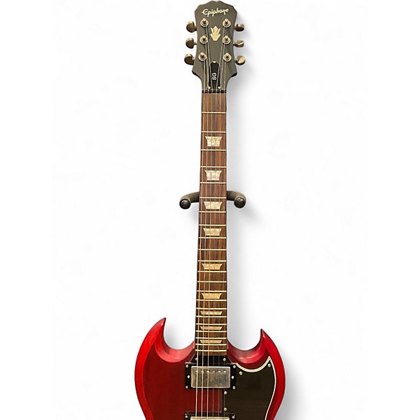 Used Epiphone SG Red Solid Body Electric Guitar