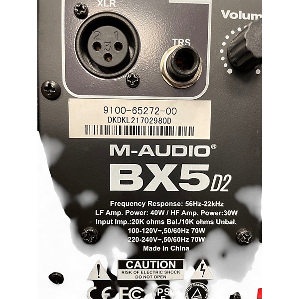 Used M-Audio BX5 Pair Powered Monitor