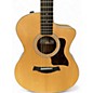 Used Taylor 214CE Natural Acoustic Electric Guitar
