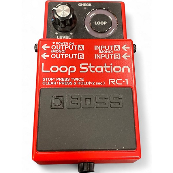 Used BOSS RC1 Loop Station Pedal