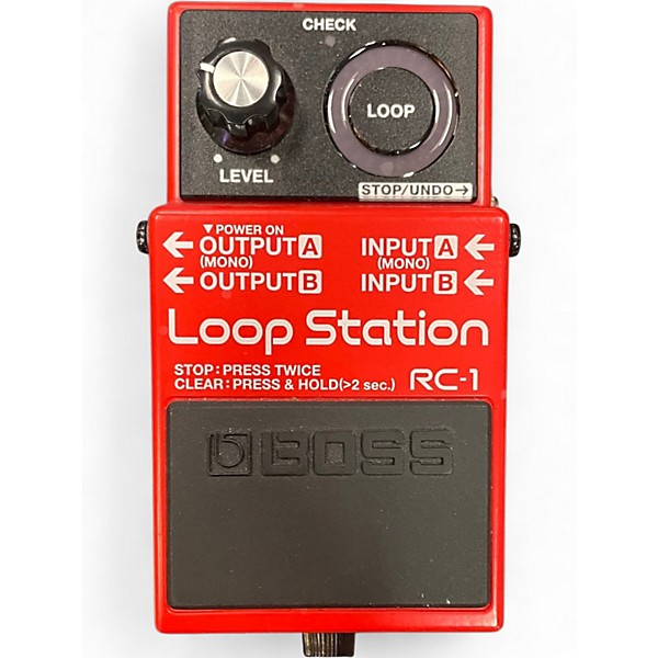 Used BOSS RC1 Loop Station Pedal