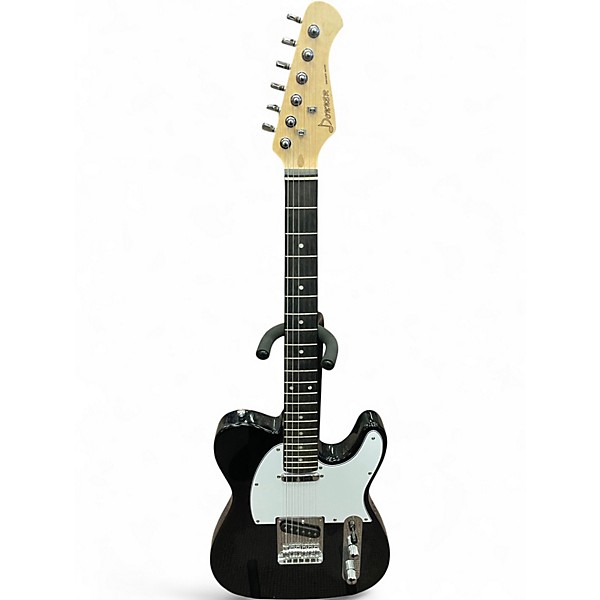 Used Donner DTL100 Black and White Solid Body Electric Guitar