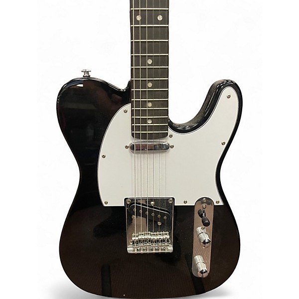 Used Donner DTL100 Black and White Solid Body Electric Guitar