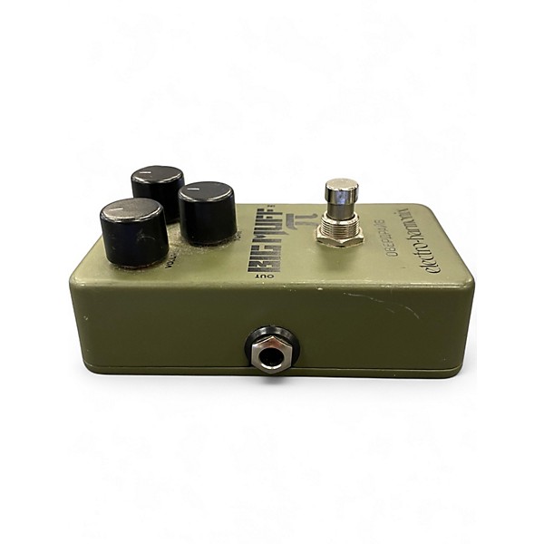 Used Electro-Harmonix Green Russian Big Muff Pi Fuzz Effect Pedal