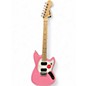 Used Squier SONIC MUSTANG Pink Baritone Guitars thumbnail