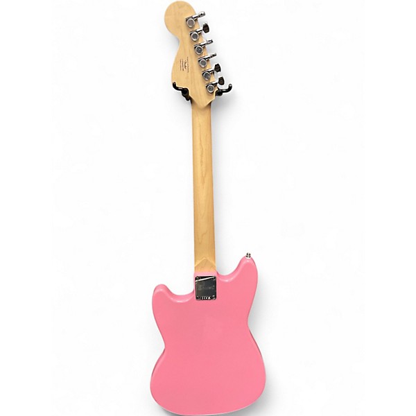 Used Squier SONIC MUSTANG Pink Baritone Guitars