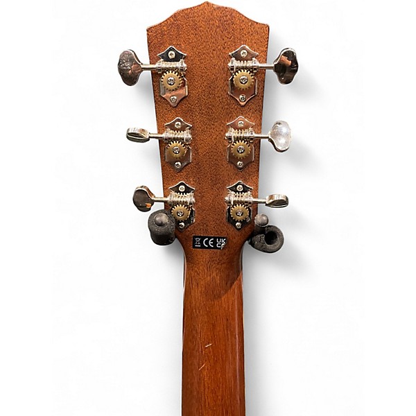 Used Fender PARAMOUNT PO-220E Natural Acoustic Electric Guitar