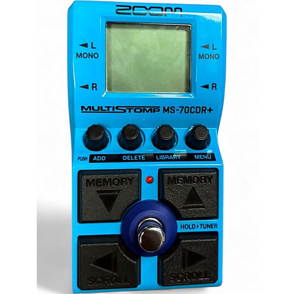 Used Zoom ms70cdr+ Effect Processor
