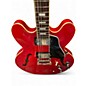 Used Epiphone Marty schwartz Cherry Hollow Body Electric Guitar
