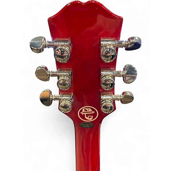 Used Epiphone Marty schwartz Cherry Hollow Body Electric Guitar