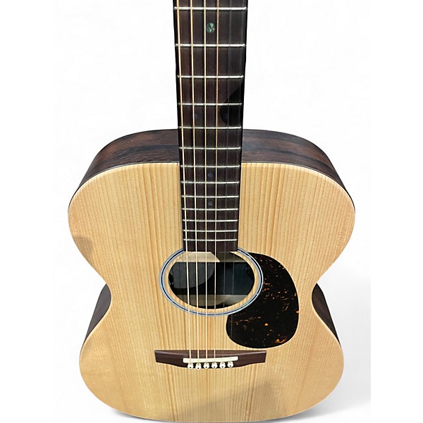 Used Martin X series Natural Acoustic Electric Guitar