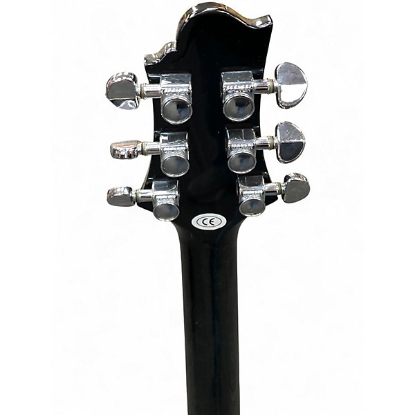 Used Greg Bennett Design by Samick JZ-1 Black Hollow Body Electric Guitar