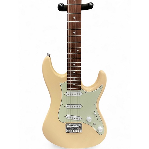 Used Ibanez AZES31 Antique Ivory Solid Body Electric Guitar