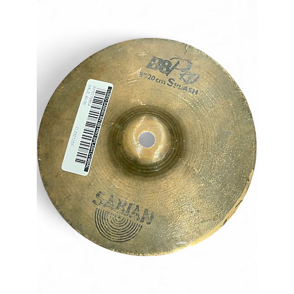 Used SABIAN 8in b8 pro splash Cymbal
