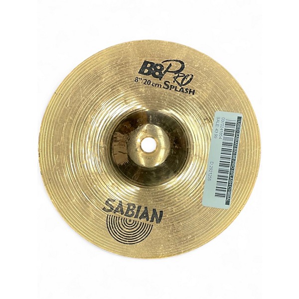 Used SABIAN 8in b8 pro splash Cymbal