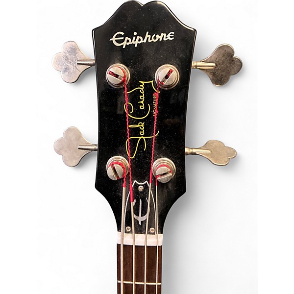 Used Epiphone Jack Casady Signature Burgundy Electric Bass Guitar