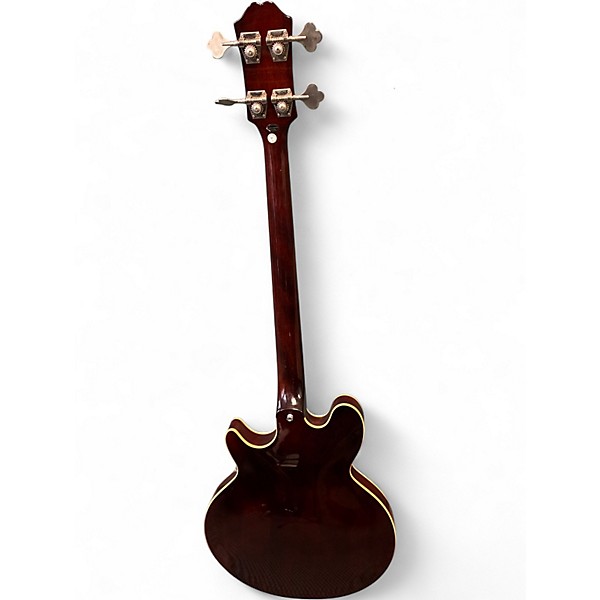 Used Epiphone Jack Casady Signature Burgundy Electric Bass Guitar