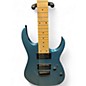 Used Ibanez GRG7221M Metallic Blue Solid Body Electric Guitar