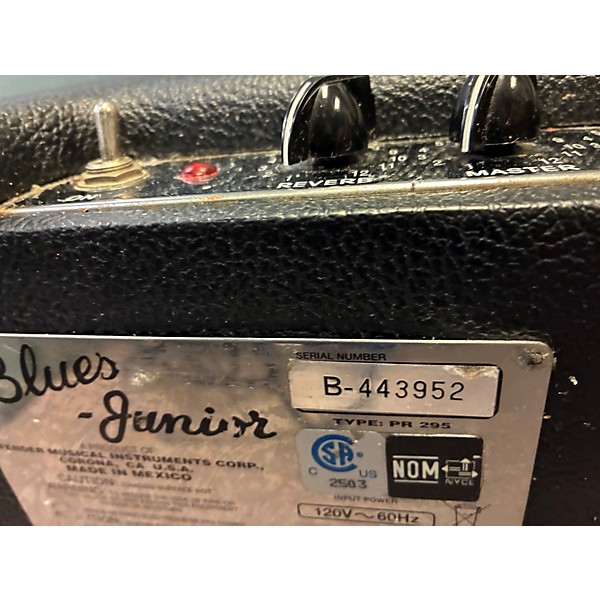 Used Fender Blues Junior 15W 1x12 Tube Guitar Combo Amp