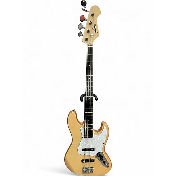 Used Indio JAZZ STYLE BASS Natural Electric Bass Guitar