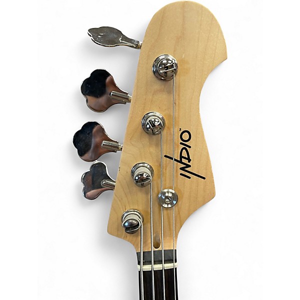 Used Indio JAZZ STYLE BASS Natural Electric Bass Guitar