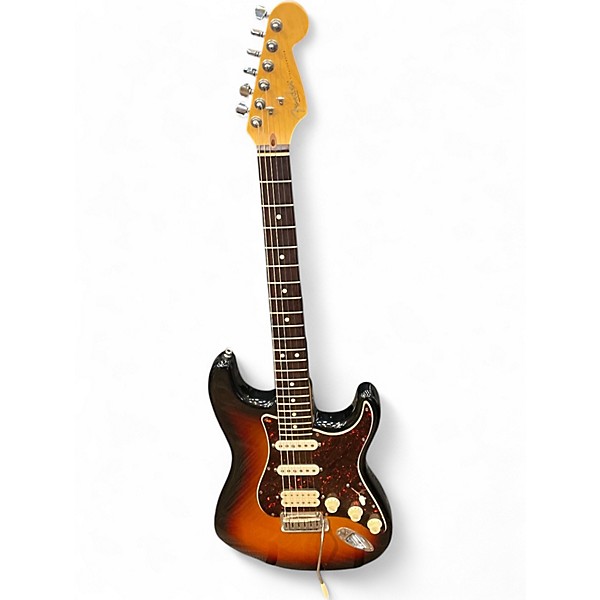 Used Fender AMERICAN STANDARD STRATOCASTER 3 Tone Sunburst Solid Body Electric Guitar