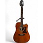 Used Epiphone DR500MCE Masterbuilt Natural Acoustic Electric Guitar thumbnail