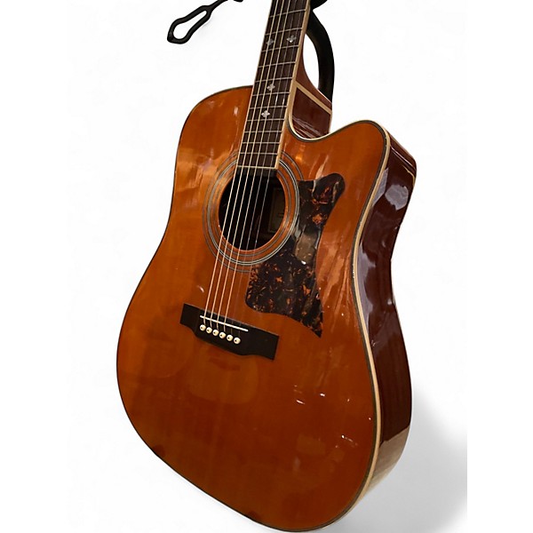Used Epiphone DR500MCE Masterbuilt Natural Acoustic Electric Guitar
