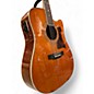 Used Epiphone DR500MCE Masterbuilt Natural Acoustic Electric Guitar