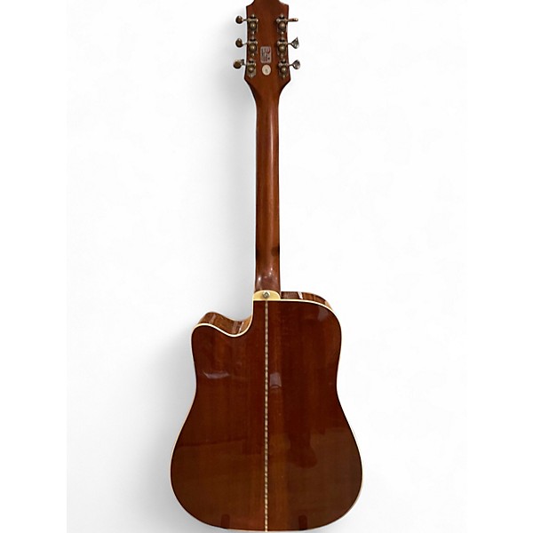 Used Epiphone DR500MCE Masterbuilt Natural Acoustic Electric Guitar