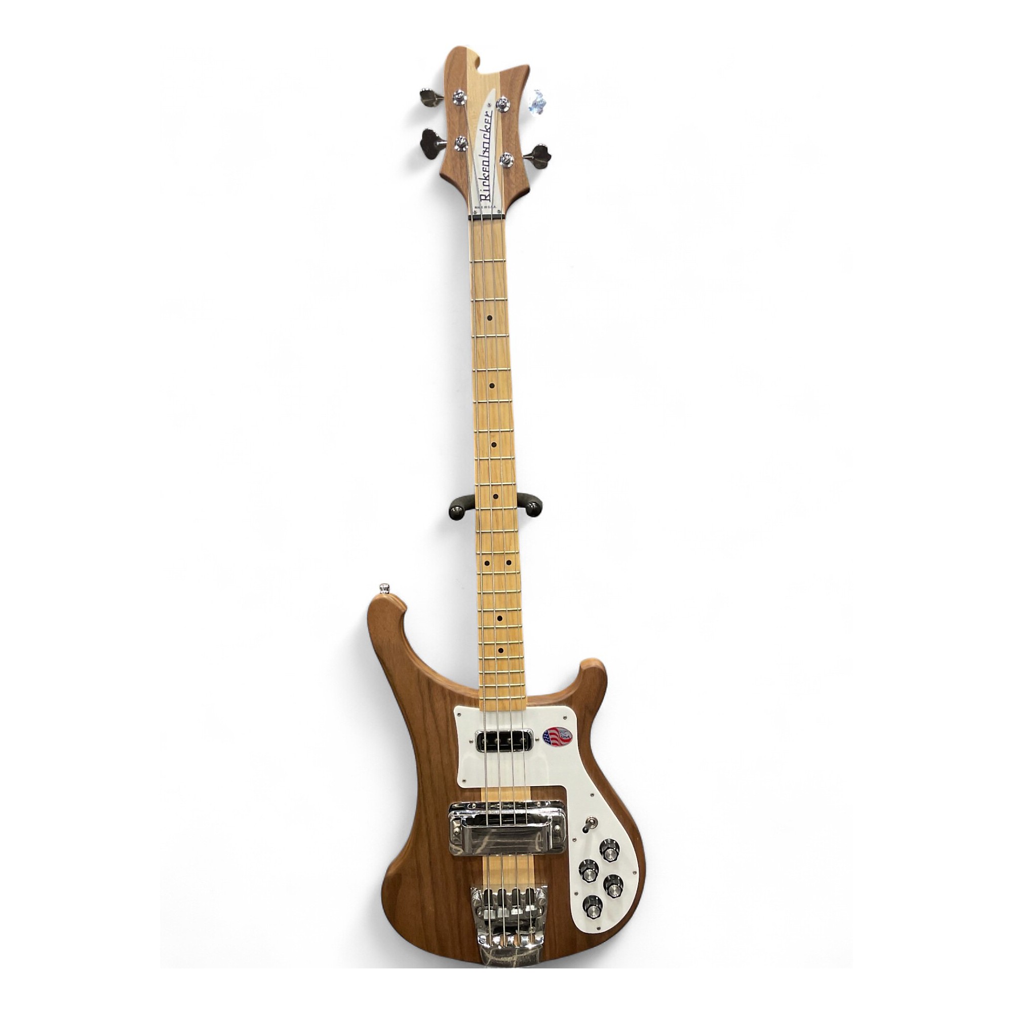Used 2018 Rickenbacker 4003W Walnut Electric Bass Guitar Walnut