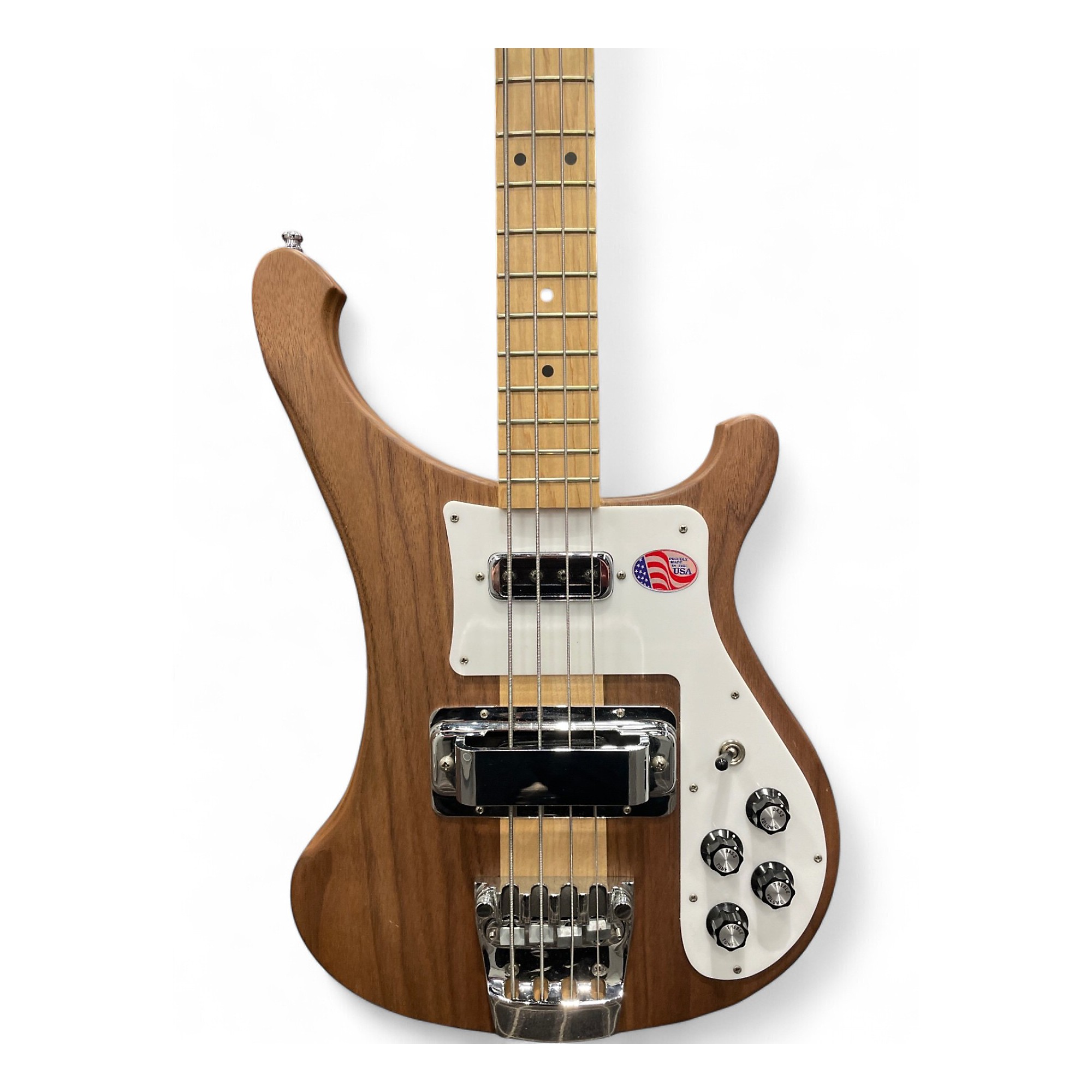 Used 2018 Rickenbacker 4003W Walnut Electric Bass Guitar Walnut