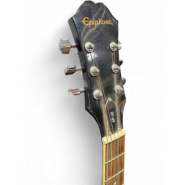 Used Epiphone DR100 Ebony Acoustic Guitar