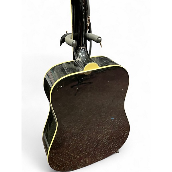 Used Epiphone DR100 Ebony Acoustic Guitar