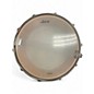 Used Ludwig 6.5X14 classic oak snare Gold Drum