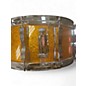Used Ludwig 6.5X14 classic oak snare Gold Drum